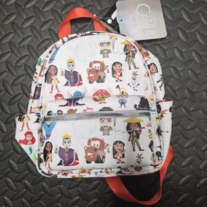 Disney 100 Anniversary Mini Backpack – Multicharacter Print – NEW with Tags